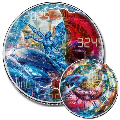 Time Travel Future 1 Oz Silver Libertad