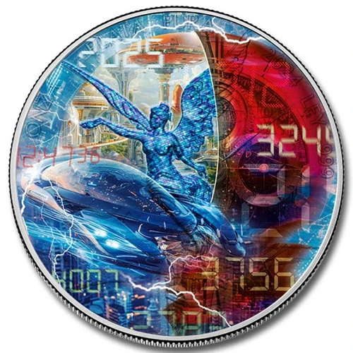 Time Travel Future 1 Oz Silver Libertad - Image 2