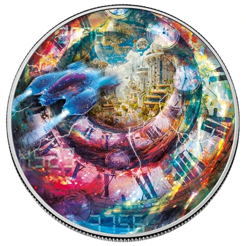 Time Travel Future 1 Oz Silver Libertad - Image 3