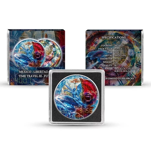 Time Travel Future 1 Oz Silver Libertad - Image 4