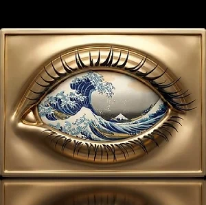 Eyes Of Beholder 1 Oz Gold Gilded Copper Medal