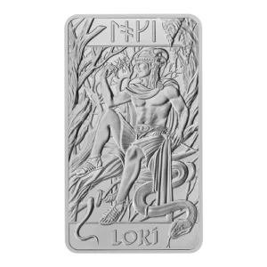 Norse Gods - Loki 10 Oz Silver Bar