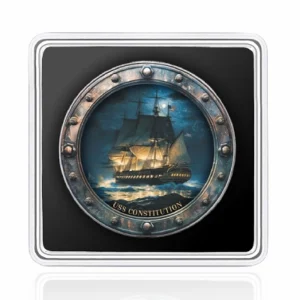 Famous Ship USS Constitution 1 Oz Silver Coin