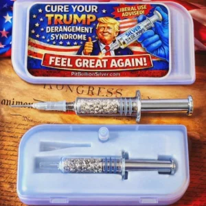 Trump Derangement Syndrome 1/4 Oz Silver Shot