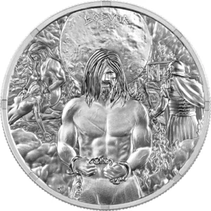 2026 Bodvar Saga Loss 1 Oz Silver BU Coin