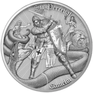 Sir Perceval 1 Oz BU Silver Coin