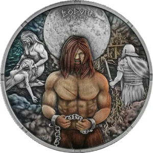 2026 Bodvar Saga Vengeful 1 Oz Silver Coin