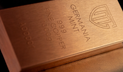 Germania Mint 1 KG Copper Raw Bar - Image 4