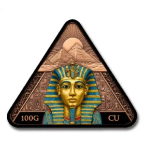 100 Gram Pharaoh’s Legacy Colorized Copper