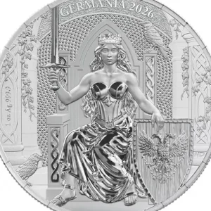 Queen of Throne 1 Oz Silver BU Coin