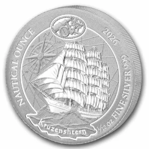 Nautical Ounce Kruzenshtern 1/12 Oz Silver BU