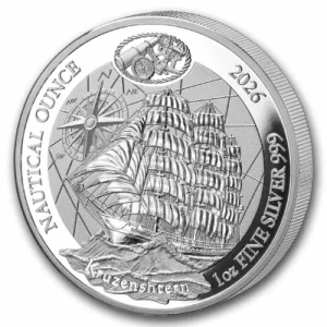 Nautical Ounce Kruzenshtern 1 Oz Silver Proof Coin