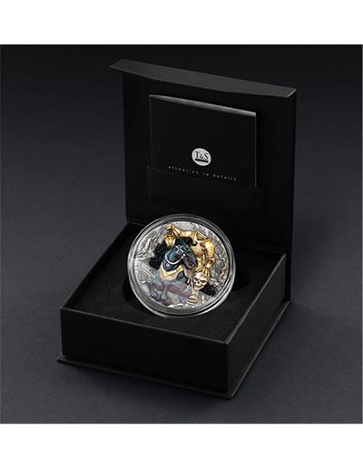 Headless Rider 2 Oz Colorized Silver Coin - Image 4