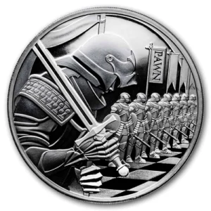 2026 Niue Chess Pawn 1 Oz Silver Coin