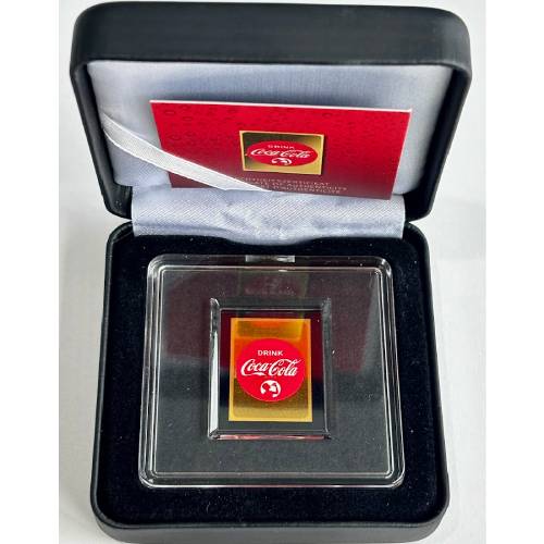 Coca Cola Disc 1/500 Oz Gold Coin - Image 4