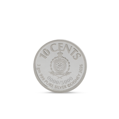 Scrooge Mcduck Lucky Dime 3g Silver Coin - Image 2