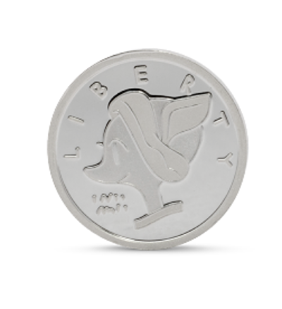 Scrooge Mcduck Lucky Dime 3g Silver Coin