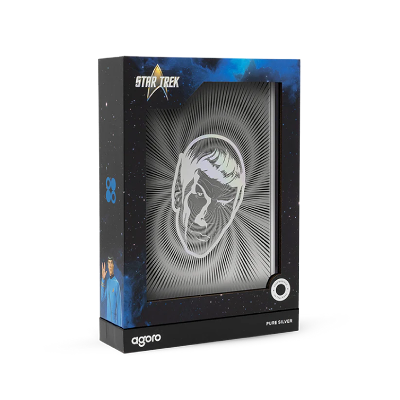 Star Trek Spock Holographic 5g Silver Foil - Image 4
