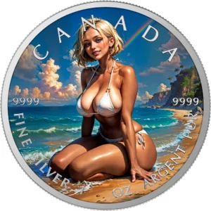 Welcome, Summer 1 Oz Colorized Silver Coin