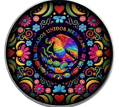 Libertad Pinata Edition 1 Oz Colorized Silver Coin - Image 2