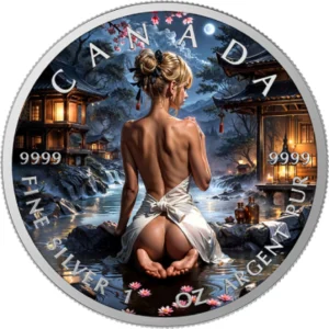 Thermal Relaxing Colorized 1 Oz Silver Coin