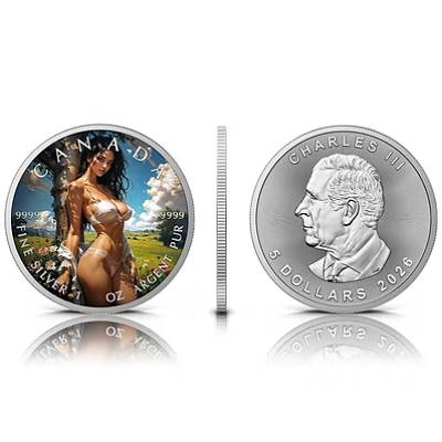 Welcome Spring Colorized 1 Oz Silver Coin - Image 3