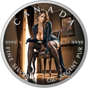 Sweet Submission 1 Oz Colorized Silver Coin