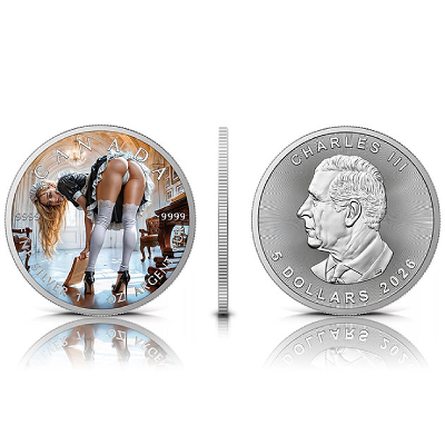 Watcha Looking? Colorized 1 Oz Silver Coin - Image 3