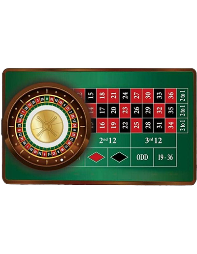 ROULETTE 1/1000 Oz Gold Round in Card