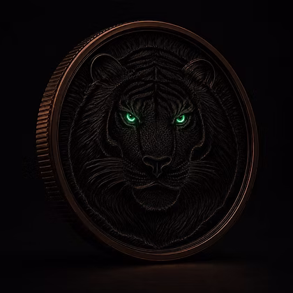 2026 5 oz Emerald Forest Tiger Edition Copper Round - Image 3