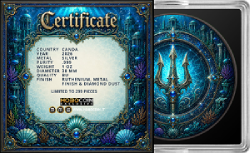 Water – Elemental Realms Series 1 oz Silver Coin - Image 7
