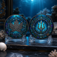 Water – Elemental Realms Series 1 oz Silver Coin - Image 3