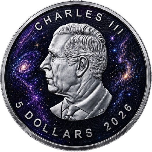 2026 STELLAR GUARDIAN 1 Oz Silver Maple Leaf - Image 2
