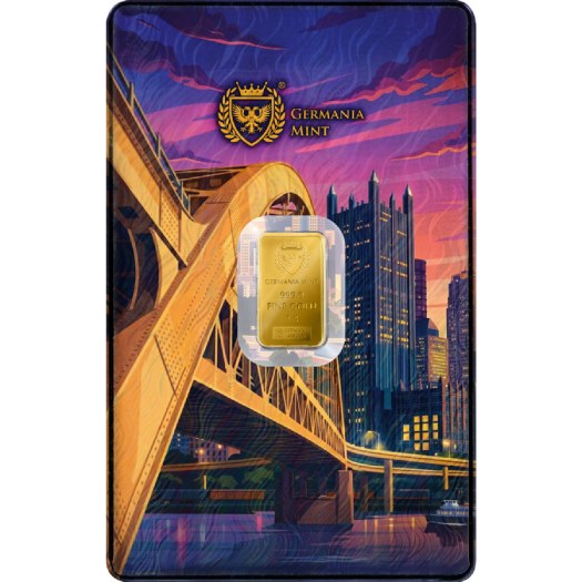 Gold Minted Bar 1g Ana - Image 2