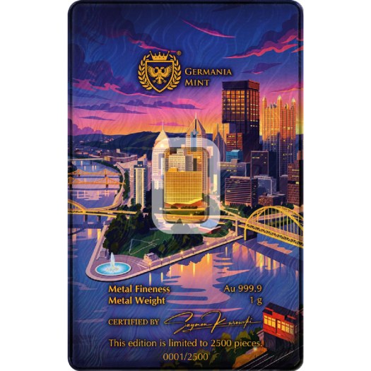Gold Minted Bar 1g Ana