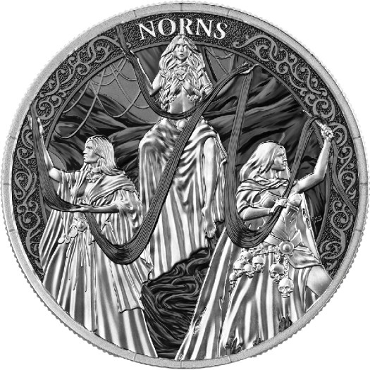 2026 Norns: Urd, Werdanda, Skuld 1 Oz Silver Coin Mystery Box - Image 8