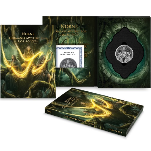 2026 Norns: Urd, Werdanda, Skuld 1 Oz Silver Coin Mystery Box - Image 9