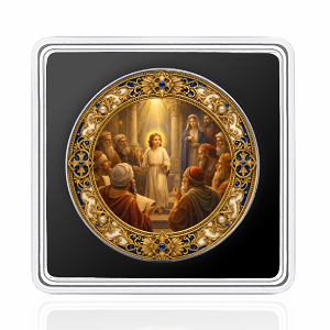 The Loss of Jesus in the Temple 1 Oz Silver Coin