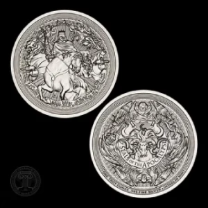 Intaglio Mint White Horse 1 oz Silver Round