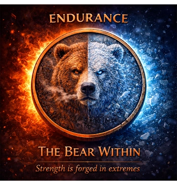 Bear Virtues Series 1 Oz Copper Round - Image 2
