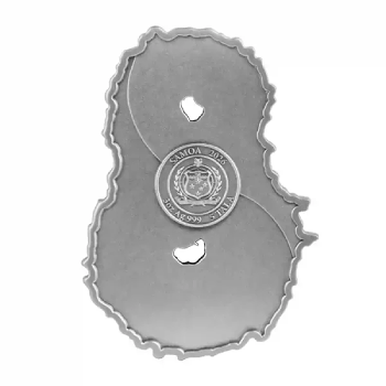 2026 Samoa Figure 8 Dragon and Horse 3 Oz Silver Coin - Image 2