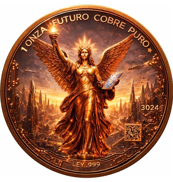 Libertad 3024 Future Coin 1 Oz Copper Round