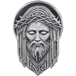 Holy Beyond Time The Christ 2 Oz Silver Coin