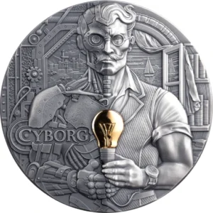 Dual Essence Cybrog 2 Oz Silver Coin