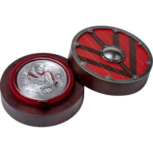 The way to Walhalla HARALD HARDRADA 2 Oz Silver Coin - Image 5