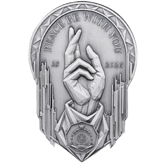 Holy Beyond Time The Mary 2 Oz Silver Coin - Image 2