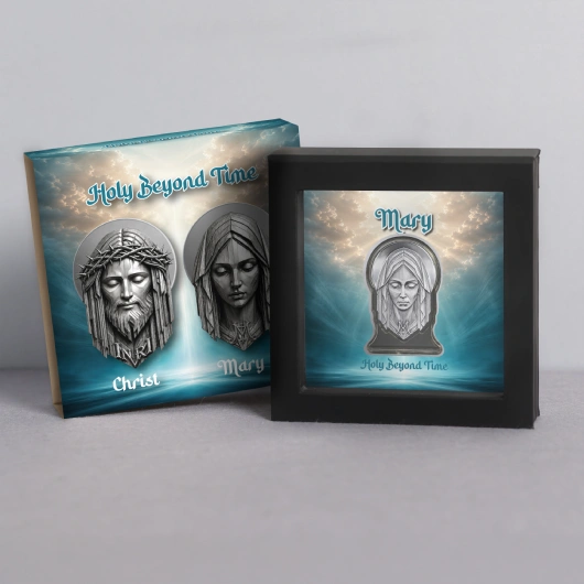 Holy Beyond Time The Mary 2 Oz Silver Coin - Image 3