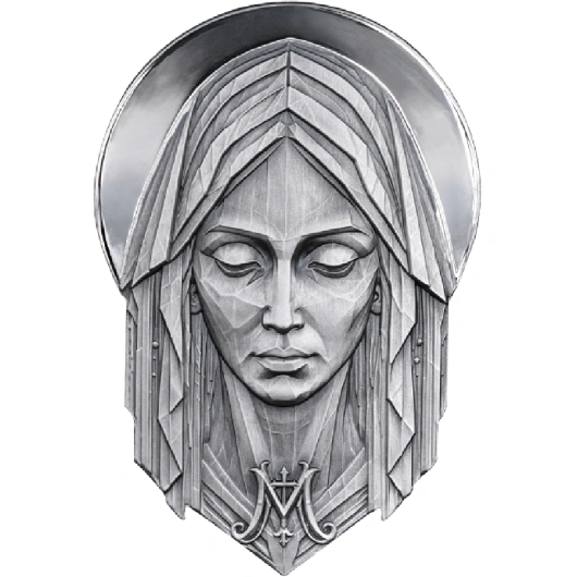 Holy Beyond Time The Mary 2 Oz Silver Coin