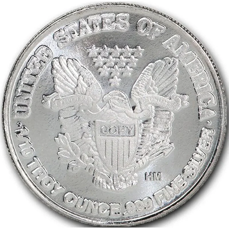 Neon Nightmare Colorized 1/10 oz Silver Round - Image 2