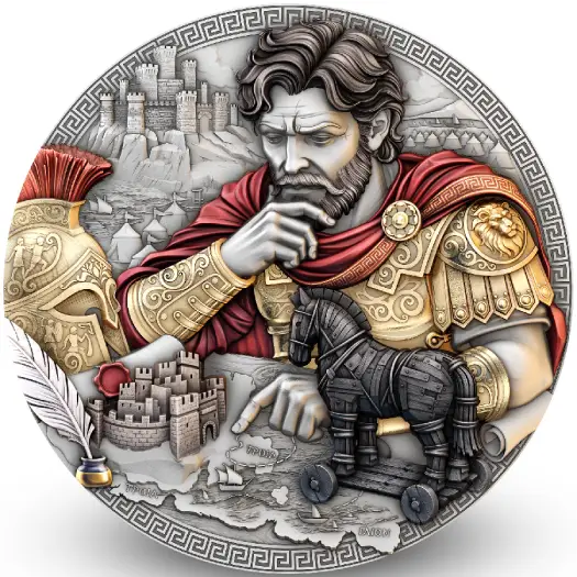 2026 Niue The Odyssey Odysseus 2 oz Silver Coin
